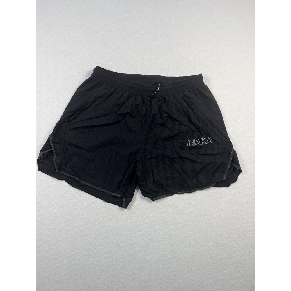 Inaka Performance Black Running Shorts Men’s Large Lightweight Nylon Size Large
